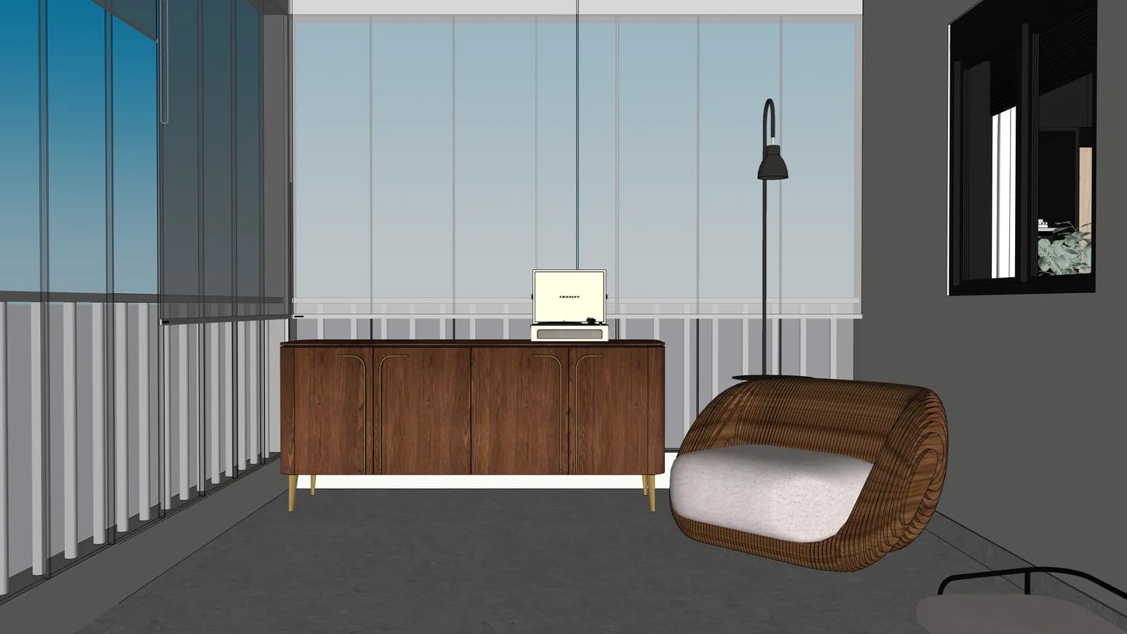 render em lote para arquitetos - imagem técnica antes do ArchScene