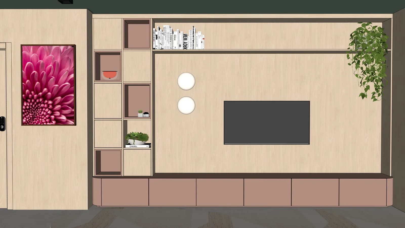antes e depois render arquitetura - imagem técnica antes do ArchScene