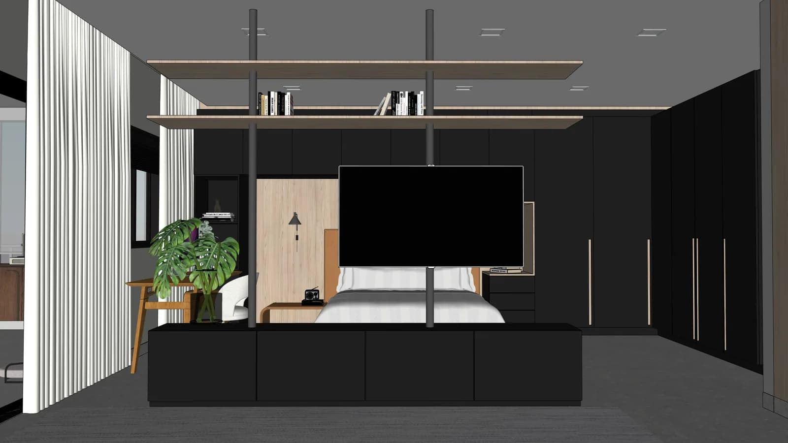 Suite with panel technical export